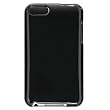Premium Black Shiny Flexible Flexi Hard Crystal Snap-on Skin for Apple iPod Touch 2, Touch 3, 2nd and 3rd Generation Gen 8GB, 32GB, 64GB - Newest Model