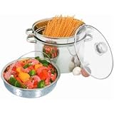 ME HEUCK NHS 36002 STAINLESS STEEL PASTA/STEAMER POT 8QT