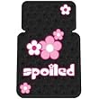 "Spoiled" Universal-Fit Molded Front Floor Mat - Set of 2