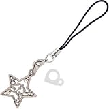 Crystalline Jeweled Star LIBRA Zodiac Sign Cell Phone Charm