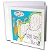 Rich Diesslin The Cartoon Old Testament - Exodus 33 12 23 23 Skiddoo Bible 23 Skiddoo God Moses straight arm football - Greeting Cards-12 Greeting Cards with envelopes