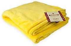 Velura Throw - Freesia Yellow
