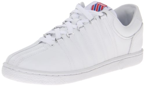 K-Swiss 801 Classic Tennis Shoe (Big Kid),White,5 M US Big Kid