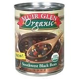 Muir Glen Soup Southwest Black Bean, 14.8-Ounce Cans (Pack of 12)