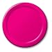 Hot Magenta Banquet Plate, Solid (10pks Case)