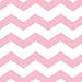 Pastel Pink Chevrons and Dots Printed Lunch Napkins (16 ct)