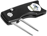 Navy Midshipmen Spring Action Divot Tool W/ Ball Marker - NCAA College Athletics