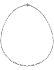 14K White Gold Diamond Tennis Necklace (6.00 cttw, I-J Color, I1-I2 Clarity), , 17"