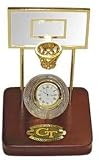 NCAA Georgia Tech Yellow Jackets Crystal Basketball Clock