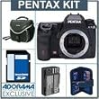 Pentax K-5 Digital SLR Camera Body Kit - Black - with 8GB SD Memory Card, Spare DL-I90 Type Battery, Slinger Camera Bag, Digital Memory Case