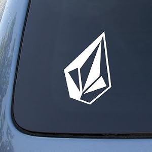 Volcom Stone - Skate Surf - Car, Truck, Notebook, Vinyl Decal Sticker #2757 | Vinyl Color: White