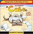 Gary Patterson Cats 2010 Small Magnetic Wall Calendar
