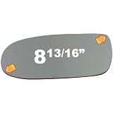 1980-1984 OLDSMOBILE OMEGA Sail, Flat, Passenger Side Replacement Mirror Glass by Automotive Mirror Glass