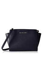 Michael Kors Bandolera Selma Md Messenger (Azul Marino)