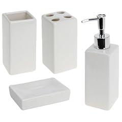 Badezimmer set Badset Chrom Seifenspender Keramik NEU!