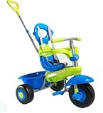 スマートトライク三輪車3in1クラッシック (ブルー・グリーン)