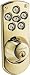 Kwikset 907-L03 Powerbolt, 1000 Series Touchpad Electronic Deadbolt, Lifetime Brass Finish
