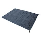 Bluecell Black Color Thick Tent Footprint Waterproof Floor Saver for Camping Hiking Backpacking Picnic Shelter Shade Canopy Outdoor Activity