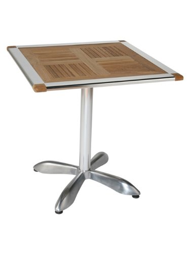 Euro Style Wood Dining (Style: Teak/Aluminum)