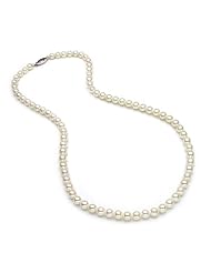 24" AAA 5-5.5mm Akoya Cultured Pearl Necklace