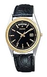 Pulsar Men's Leather Strap watch #PVM012S
