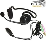 Cyber Acoustics AC-644 Behind the Neck Stereo Headset AC-644 with Boom Microphone