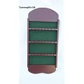 Mahagony Spoon Wooden Display Rack 24 Space