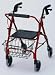 GetGO Petite Rolling Walker Rollator - Blue