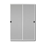 French Door Fly Screen - Sliding White