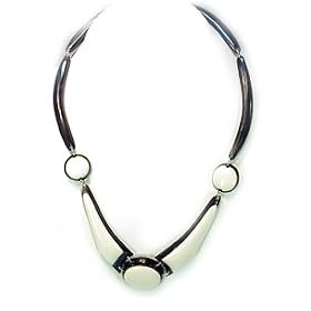 Vintage Horn and Bone Necklace