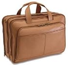 Hartmann Belting Leather 3 Compart Briefcase Natural
