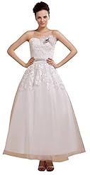 Strapless Ballerina Floral Print Satin/Tulle Beaded Crystal  Lace Wedding Dress  With a Bow(s) and a Sash 