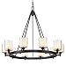 Arcadia 10 Light French Bronze Chandelier