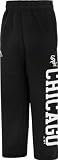 Chicago White Sox Black Adidas Youth Fleece Pants