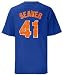 Tom Seaver New York Mets MLB Throwback 2 Sided Short Sleeve Tee Shirt By Majestic (S=36)