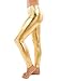 Tipsy Elves Shiny Gold Neon Leggings