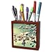 Patricia Sanders Flowers - Zen Flowering Tree- Cherry Blossoms- Flowers- Photography - Tile Pen Holders-5 inch tile pen holder