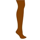 NATURAL BEIGE OPAQUE STRETCHY LEOTARD TIGHTS