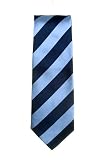North Carolina Tar Heels - Neck Tie - Striped - Light Blue and Navy