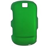 Crystal Hard GREEN RUBBERIZED Faceplate Cover Sleeve Case for SAMSUNG T359  ....