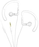 iHip IP-SEP68-W Sport Earphones with Volume Control (White)