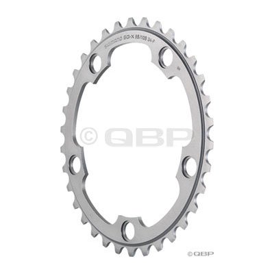 Shimano FC-R700, Ultegra FC-6650S 34 Tooth 10-Speed Compact Chainring
