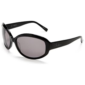 Cole Haan Women's Oval Acetate Frame Sunglasses with Logo Script