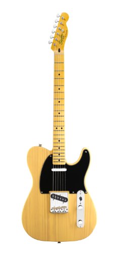 Squier by Fender Classic Vibe 50s Telecaster Electric Guitar Butterscotch Blonde