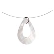 Mother of Pearl Teardrop Choker Necklace