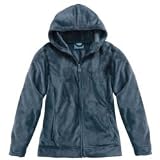 Women's Silken Fleece Jacket Slate Blue