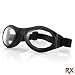 Bobster Eyewear Bugeye Goggles , Color: Black/Clear Lens BA001C