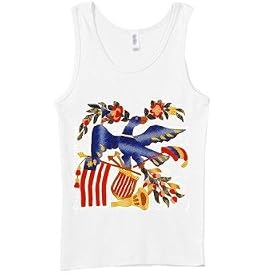 Early American Eagle with Flag #2 Women's Tank Top