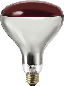 250 Watt R40 Philips Red Infrared Light Bulb