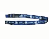Seattle Mariners Breakaway Lanyard with Key Ring Officially Licensed Detachable Nylon Neck